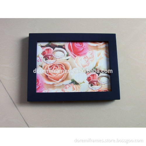 8x10 5x7 4x6 inch wholesale mdf black photo frames supplier in shenzhen